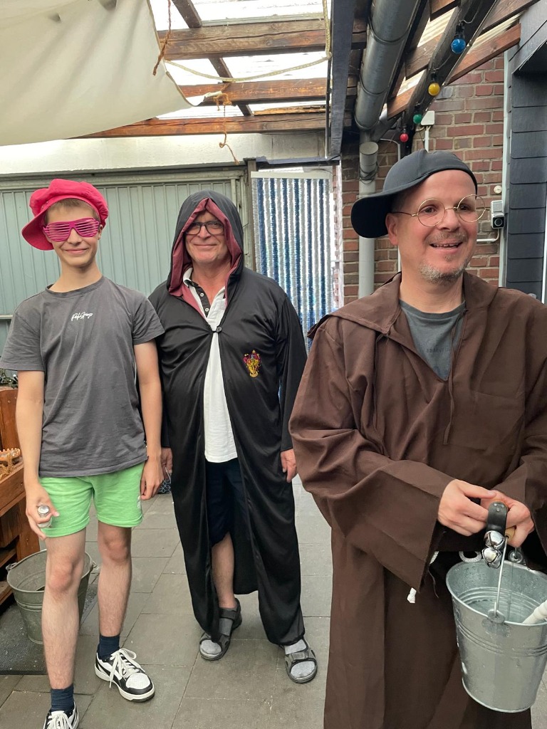 Taufe neuer Mitglieder